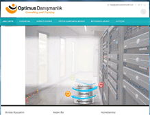 Tablet Screenshot of optimusdanismanlik.com